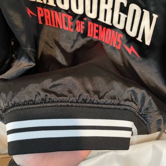Dungeons & Dragons Prince Of Demons Demogorgon Satin Like Varsity Jacket Large - Picture 6 of 9